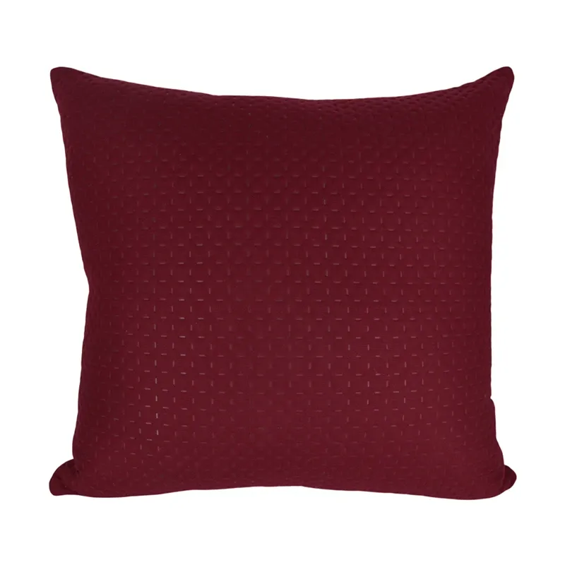 Nova Home Dimension Cushion Cover – 47x47 cm - Burgandy product thumbnail 4