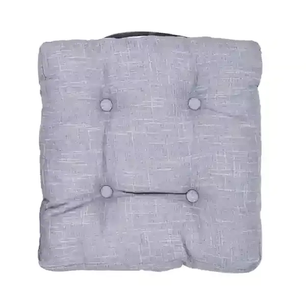 Nova Home Malinda Chair Pad - Grey product thumbnail 4