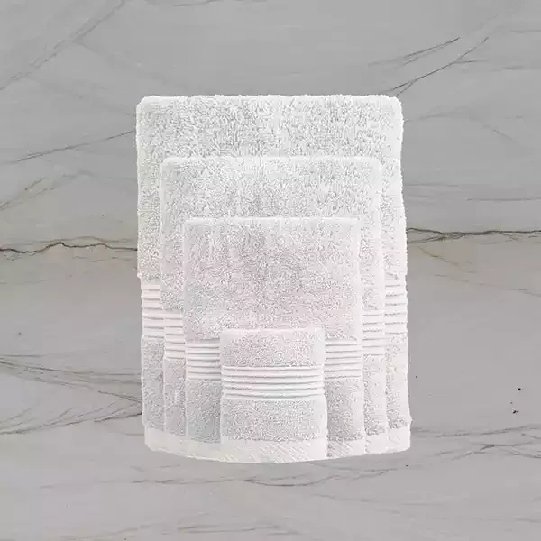 Nova Home "Pretty Collection" Towel - 100% Cotton, 70x140 cm - Offwhite product thumbnail 3