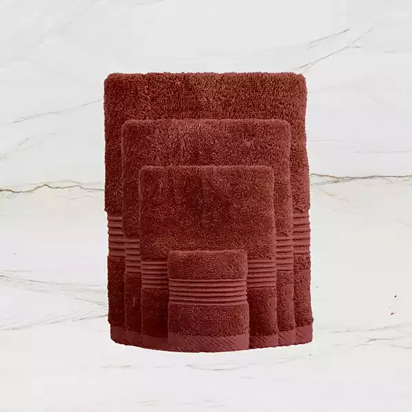 Nova Home "Pretty Collection" Towel - 100% Cotton - Terra product thumbnail 3