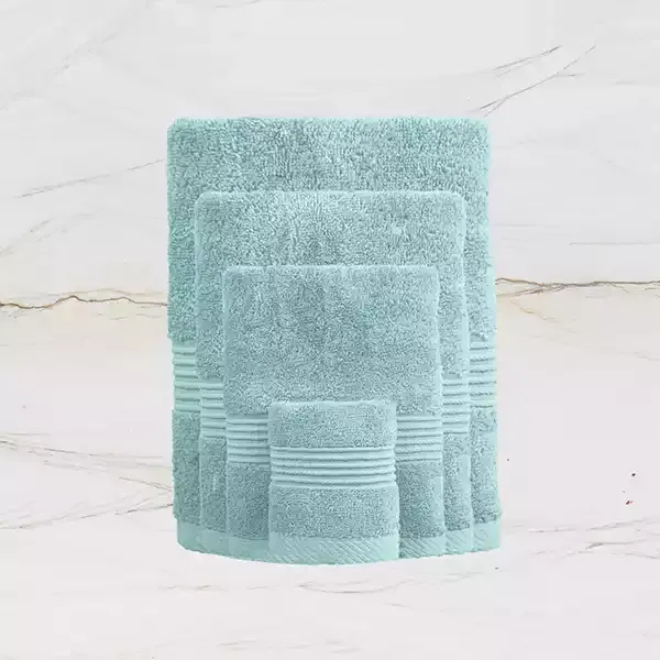 Nova Home "Pretty Collection" Towel - 100% Cotton - Mint product thumbnail 3