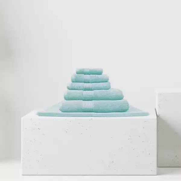 Nova Home "Pretty Collection" Towel - 100% Cotton - Mint product thumbnail 5