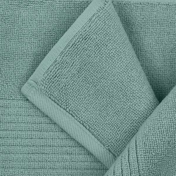 Nova Home Pretty Collection Bath Mat Towel - 100% cotton - 60x80 cm - Mint product thumbnail 2
