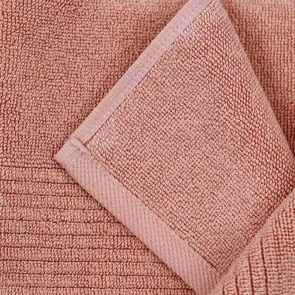 Nova Home Pretty Collection Bath Mat Towel - 100% cotton - 60x80 cm - Coral product thumbnail 2