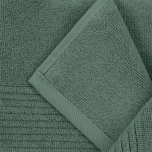 Nova Home Pretty Collection Bath Mat Towel - 100% cotton - 60x80 cm - Green product thumbnail 2