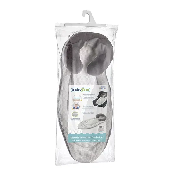 Babyjem Baby Carrier Thermal - Grey product thumbnail 3