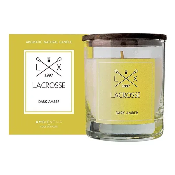 Ambientair "LaCrosse" Scented Candle - 40 Hours - 200 g - Dark Ember product thumbnail 4