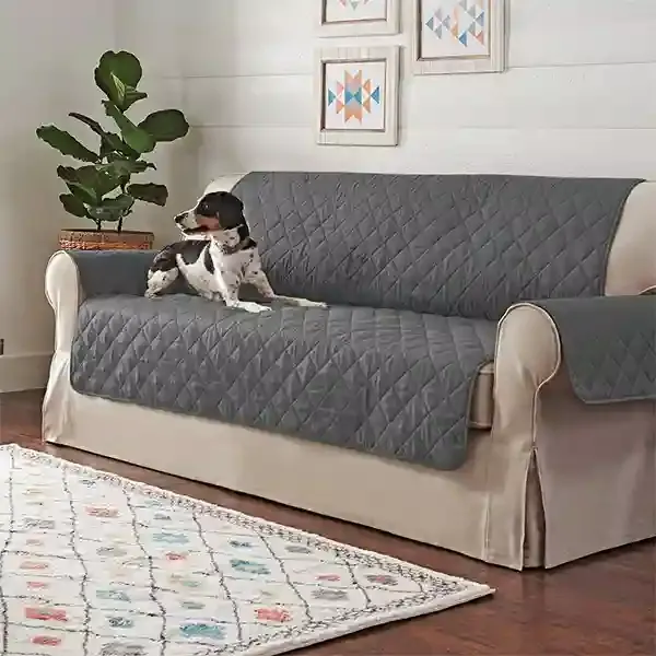 Nova Home Sure Fit Sofa Protector 7 Seats - Charcoal product thumbnail 4
