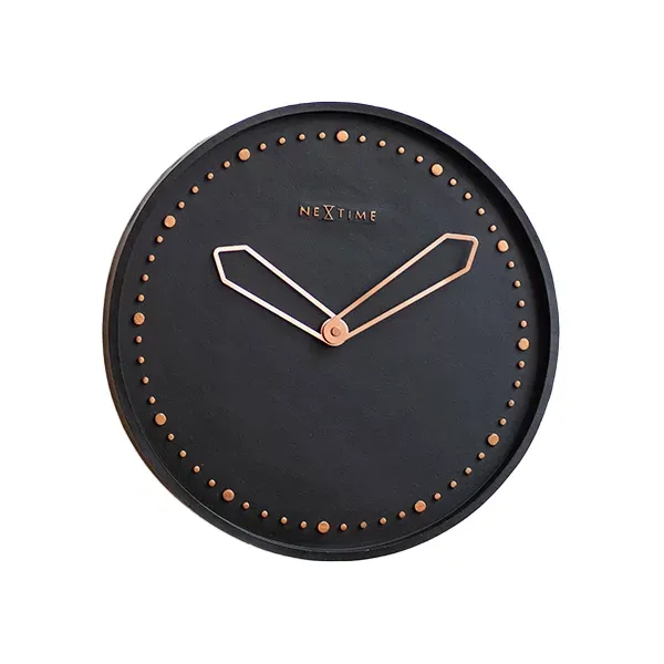 Nextime "Cross" Wall Clock - Black product thumbnail 7