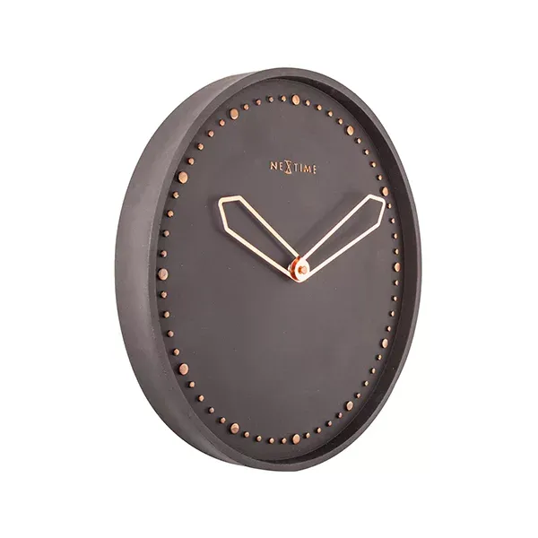 Nextime "Cross" Wall Clock - Black product thumbnail 2