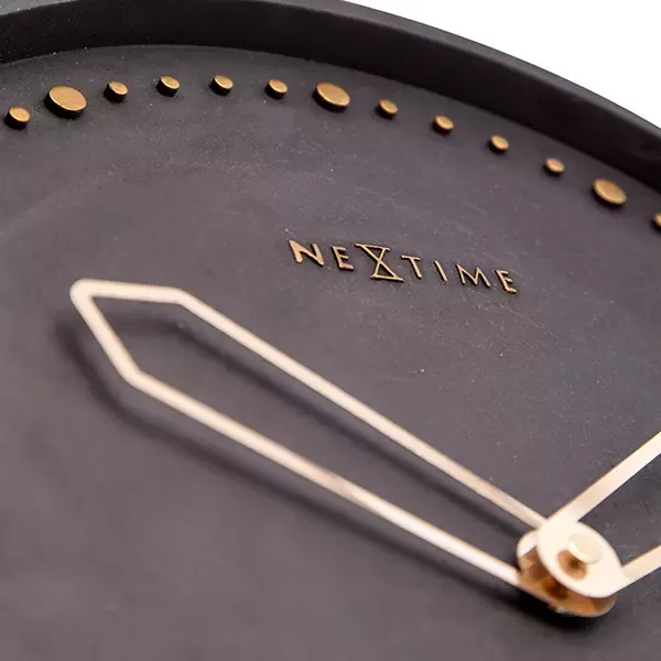 Nextime "Cross" Wall Clock - Black product thumbnail 3