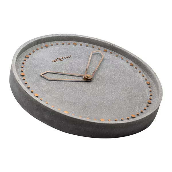 Nextime "Cross" Wall Clock - Grey product thumbnail 6