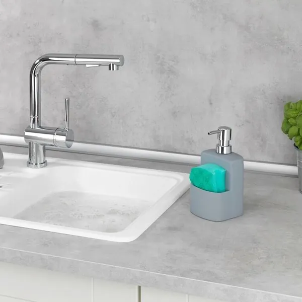 Wenko Festival Liquid Soap Dispenser - Grey product thumbnail 2