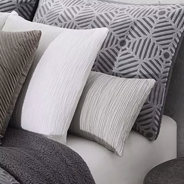 Manterol Doko Velvet To Sherpa Winter Comforter Set - 3 Pcs - King & Super King - Grey (044 - 12) product thumbnail 2