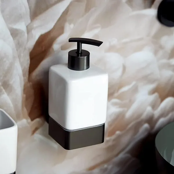 Wenko Montella Rustproof Liquid Soap Dispenser - Antracite product thumbnail 3