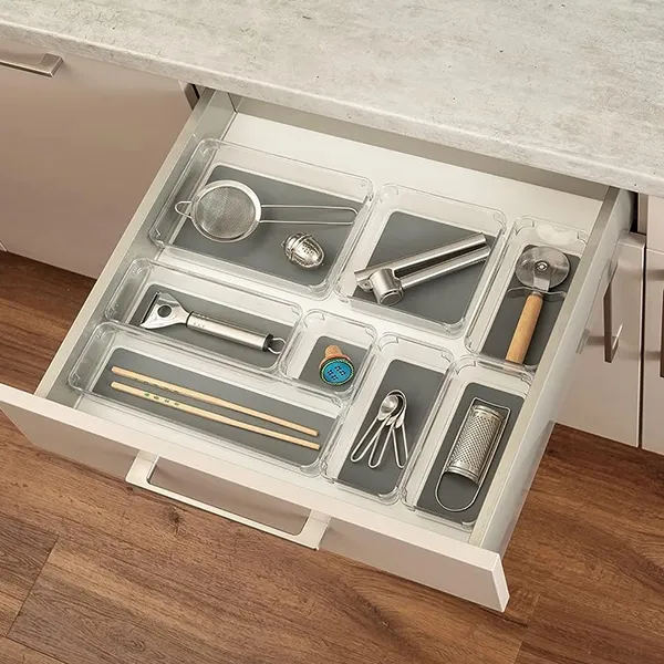 Wenko Drawer Insert - 9x9x4.5 Cm - Clear product thumbnail 4