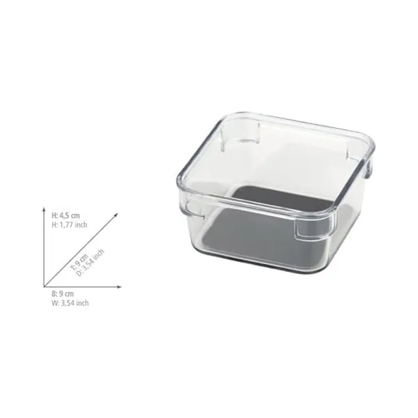 Wenko Drawer Insert - 9x9x4.5 Cm - Clear product thumbnail 5