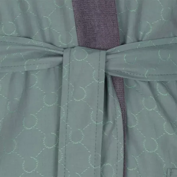 Bugatti Giovanni Men's Bathrobe - 100% Cotton - XL - Graphit product thumbnail 4