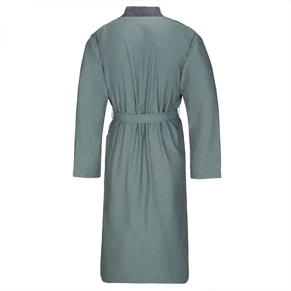 Bugatti Giovanni Men's Bathrobe - 100% Cotton - Graphit (Available in sizes) product thumbnail 2
