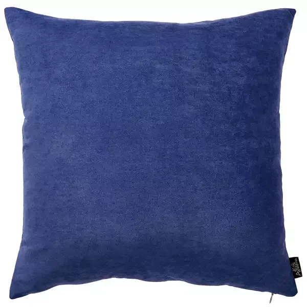 Nova Home Plain Colors Cushion Cover - 45x45 cm - Blue product thumbnail 4