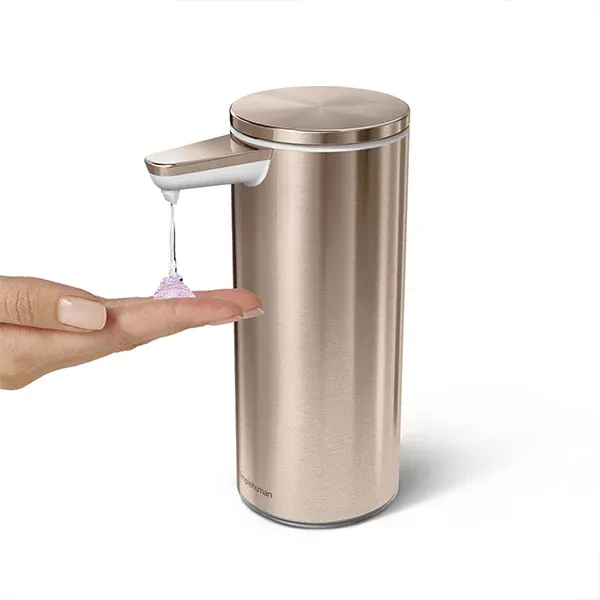 Simplehuman Liquid Soap Sensor Pump - Stainless Steel - 260 ml - Gold product thumbnail 2