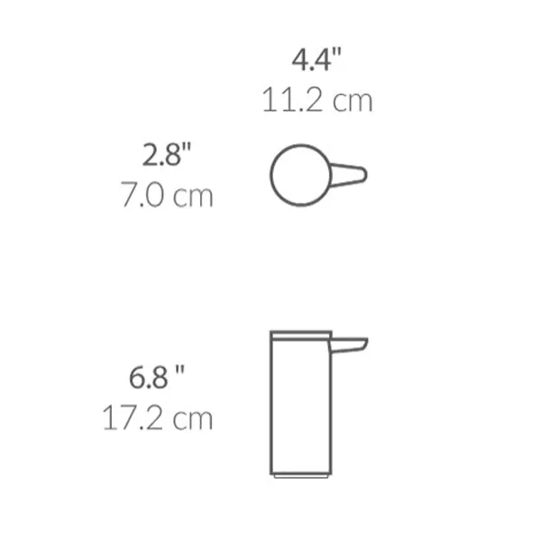 Simplehuman Liquid Soap Sensor Pump - Stainless Steel - 260 ml - Gold product thumbnail 8