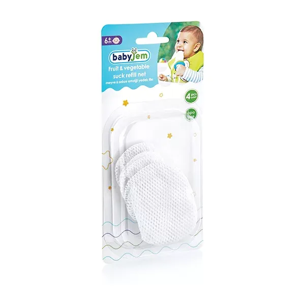 Babyjem Fruit & Vegetable Suck Refill - White product thumbnail 3