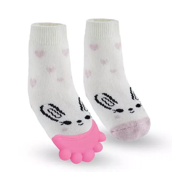 Babyjem Girls Teether Sock - Pink product thumbnail 2