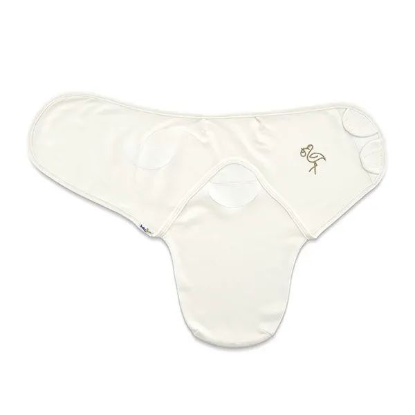 Babyjem Baby Swaddle - 100% Cotton - Ecru product thumbnail 5