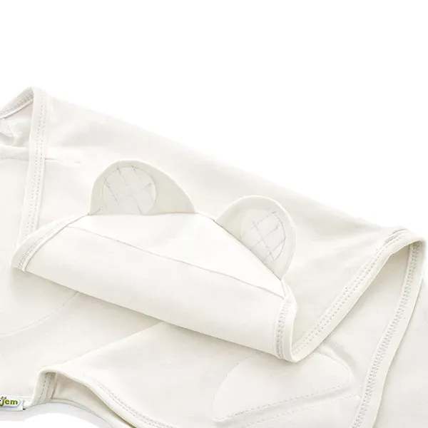 Babyjem Baby Swaddle - 100% Cotton - Ecru product thumbnail 6