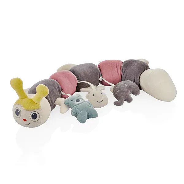 Babyjem Catterpillar Toy Pillow - Pink product thumbnail 2