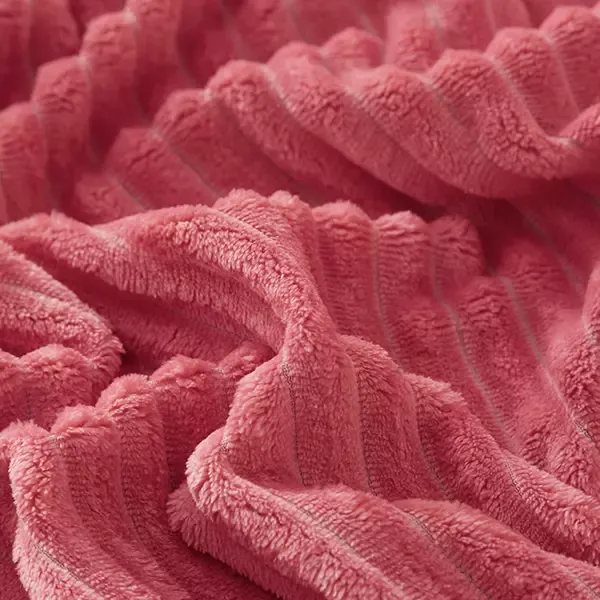 Nova Home Campo Cordroy Flannel Winter Duvet Cover Set - Rose (Available in Sizes) product thumbnail 3