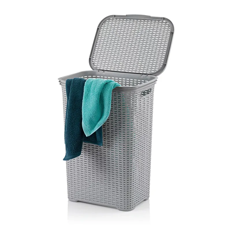 Kela "Brasilia" Laundry Basket - Light Grey product thumbnail 2