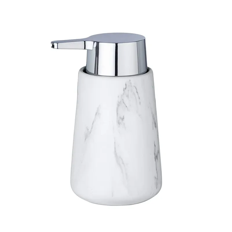 Wenko Adrada Liquid Soap Dispenser - White Marble product thumbnail 4