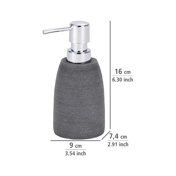 Wenko Goa Liquid Soap Dispenser - Grey product thumbnail 2