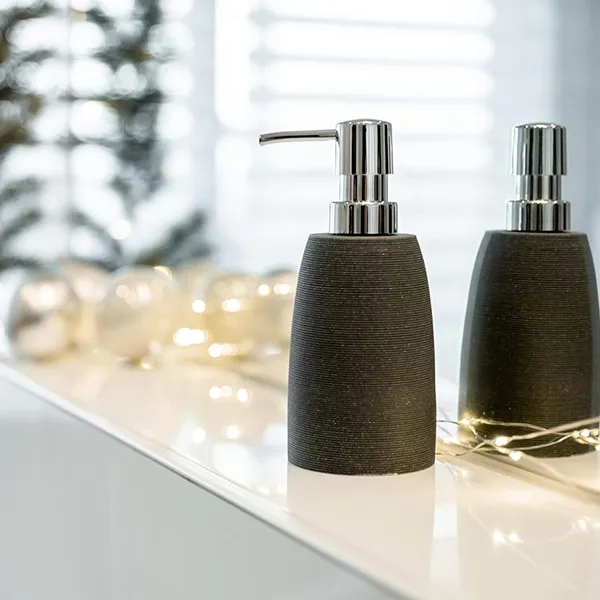 Wenko Goa Liquid Soap Dispenser - Grey product thumbnail 4