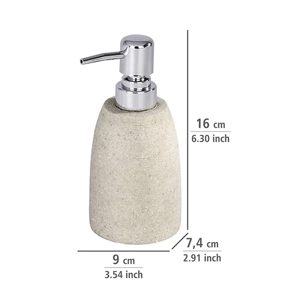 Wenko Goa Liquid Soap Dispenser - Beige product thumbnail 2