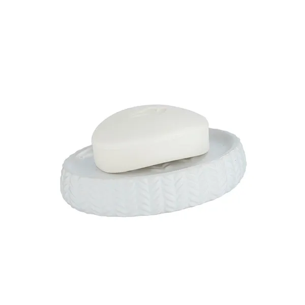 Wenko Barinas Ceramic Soap Dish - White product thumbnail 2