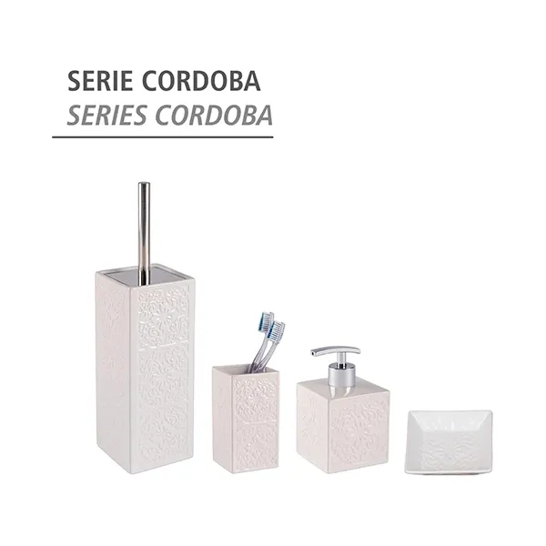 Wenko Cordoba Ceramic Soap Dish - White product thumbnail 3
