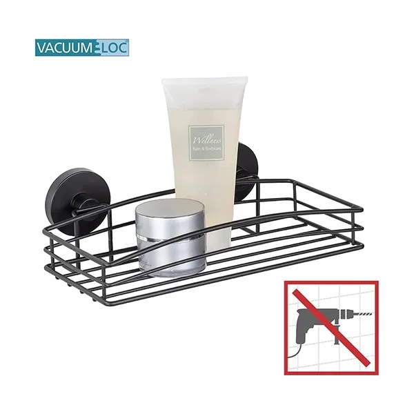 Wenko Vacuum-Loc Wall Shelf - Black product thumbnail 2