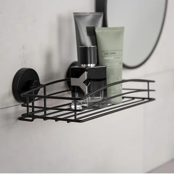 Wenko Vacuum-Loc Wall Shelf - Black product thumbnail 3