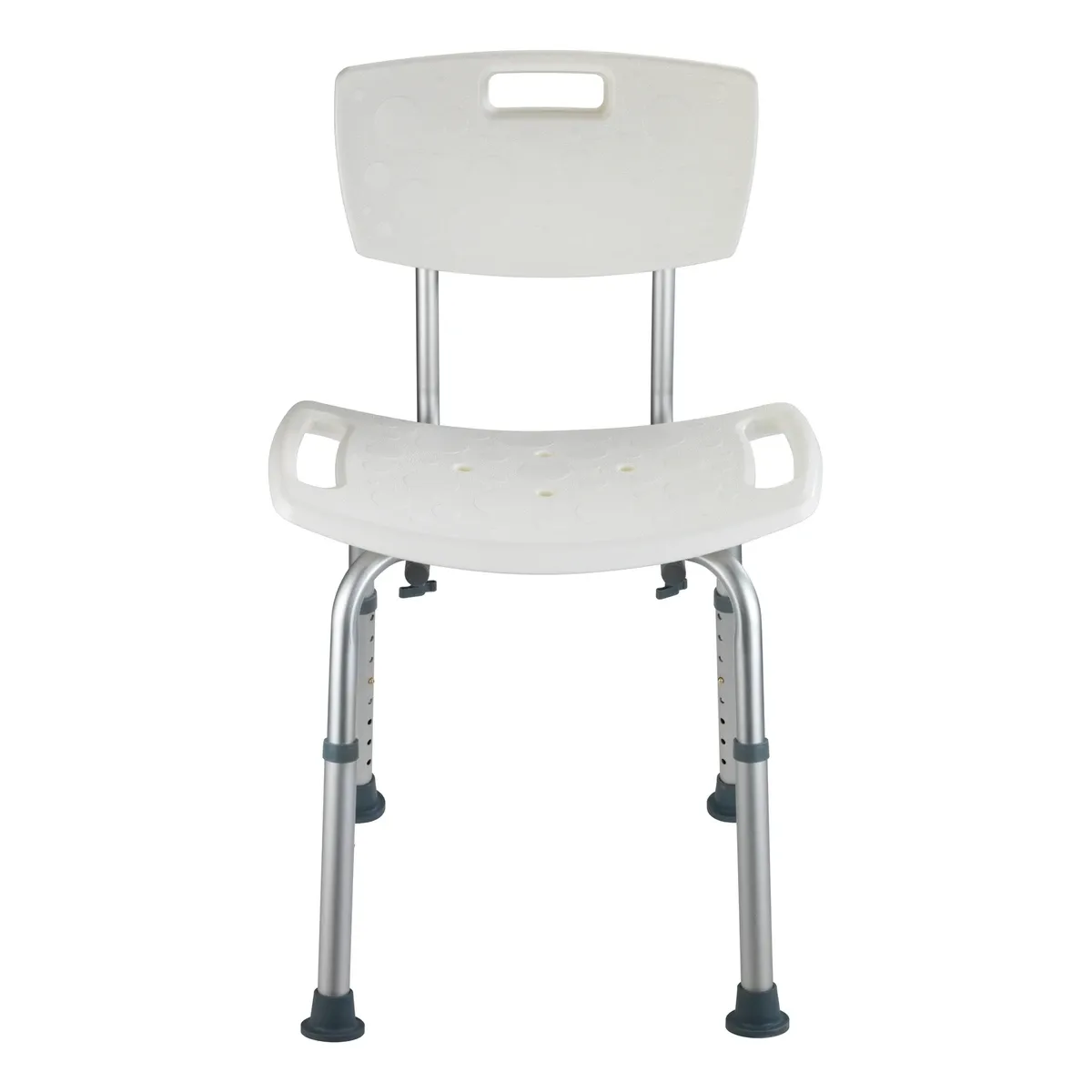 Wenko Secura Bath Stool with Back Rest - White product thumbnail 2