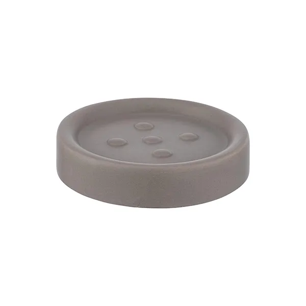 Wenko Polaris Ceramic Soap Dish - Taupe product thumbnail 4