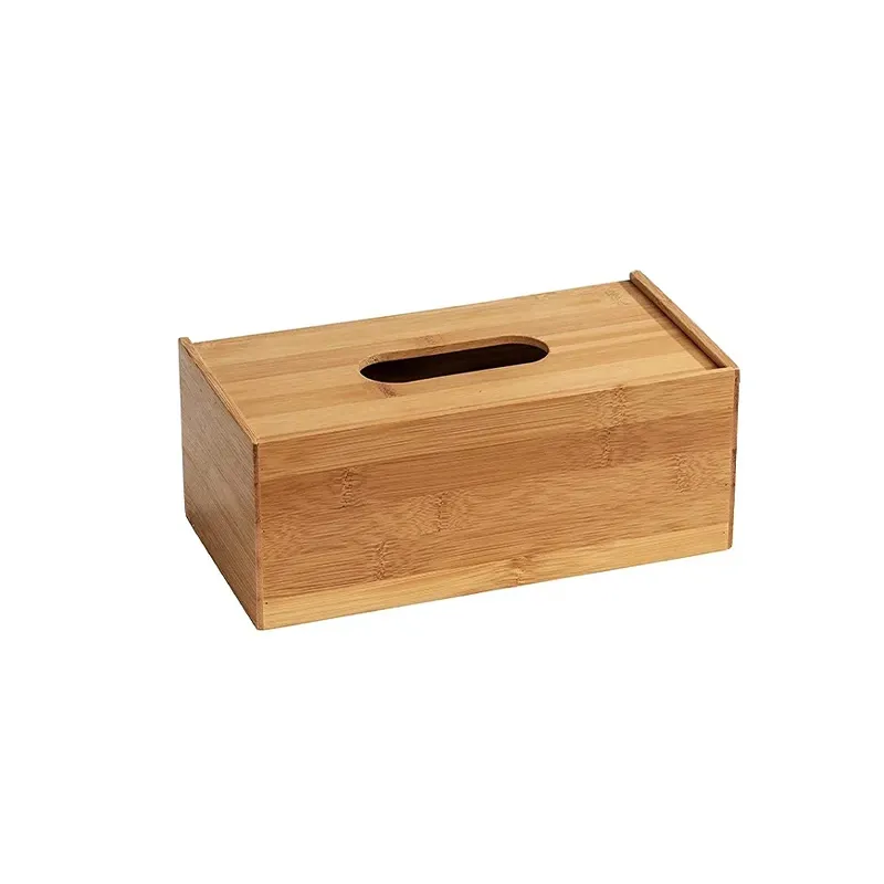 Wenko Terra Facial Tissue Box Bamboo product thumbnail 2
