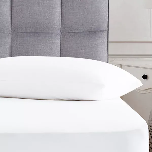 Nova Home "UltraPlain" Pillowcas Set - 50x75 cm - 2 Pcs - White product thumbnail 2