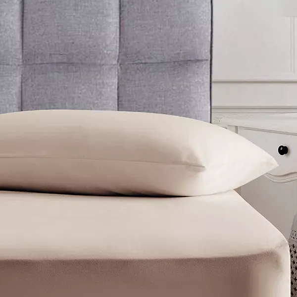 Nova Home "UltraPlain" Pillowcas Set - 50x75 cm - 2 Pcs - Sand product thumbnail 5