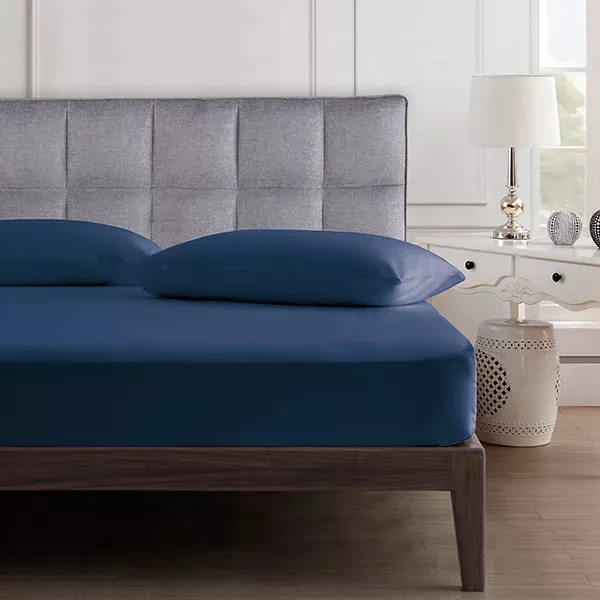 Nova Home "UltraPlain" Pillowcas Set - 50x75 cm - 2 Pcs - Navy product thumbnail 3