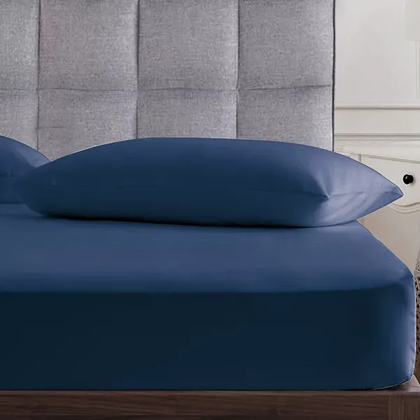 Nova Home "UltraPlain" Pillowcas Set - 50x75 cm - 2 Pcs - Navy product thumbnail 4