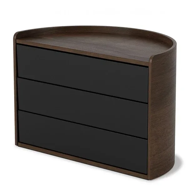 Umbra "Moona" Jewelry Box - Black & Walnut product thumbnail 3
