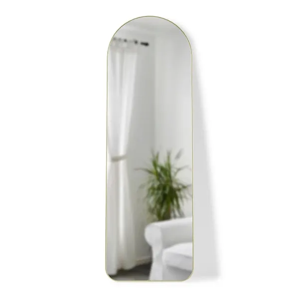 Umbra "Hubba" Arched Mirror - 51x157.5 cm - Brass product thumbnail 2